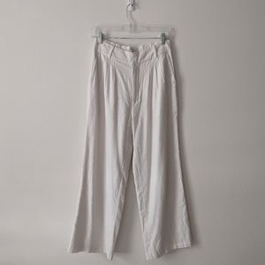 Abercrombie High Waisted Linen Pants